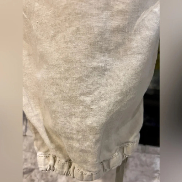 Tommy Bahama Aubrey Fit Size 6 Linen khaki pants - Picture 9 of 11